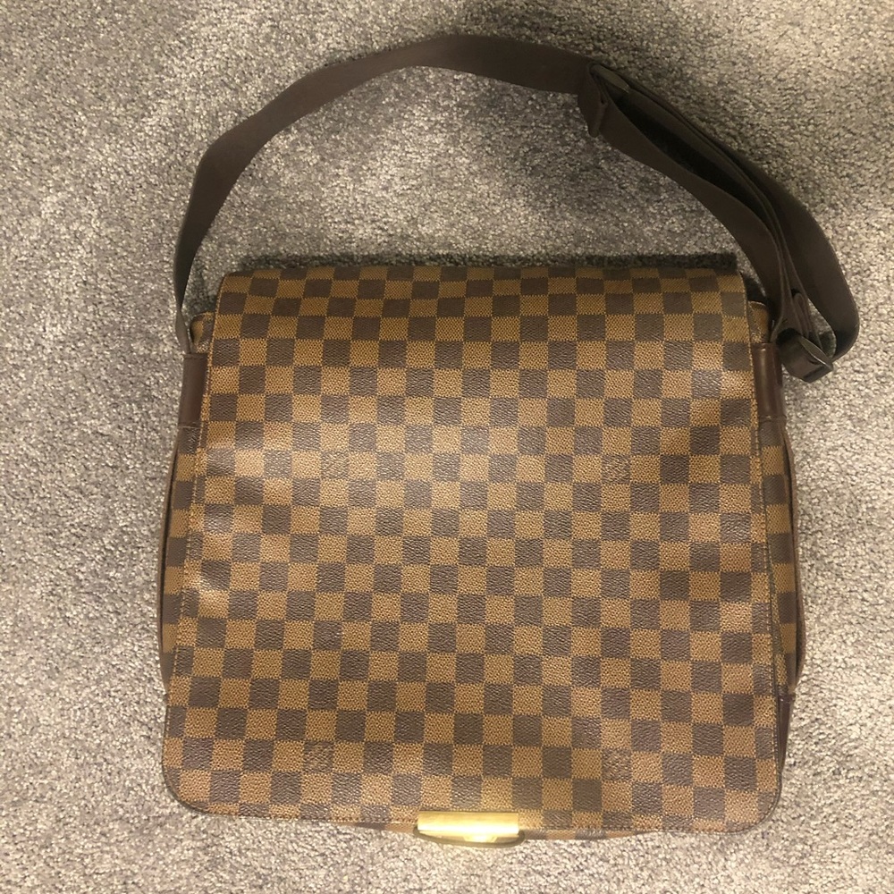 Louis Vuitton Bastille Damier Ebene Messenger Bag